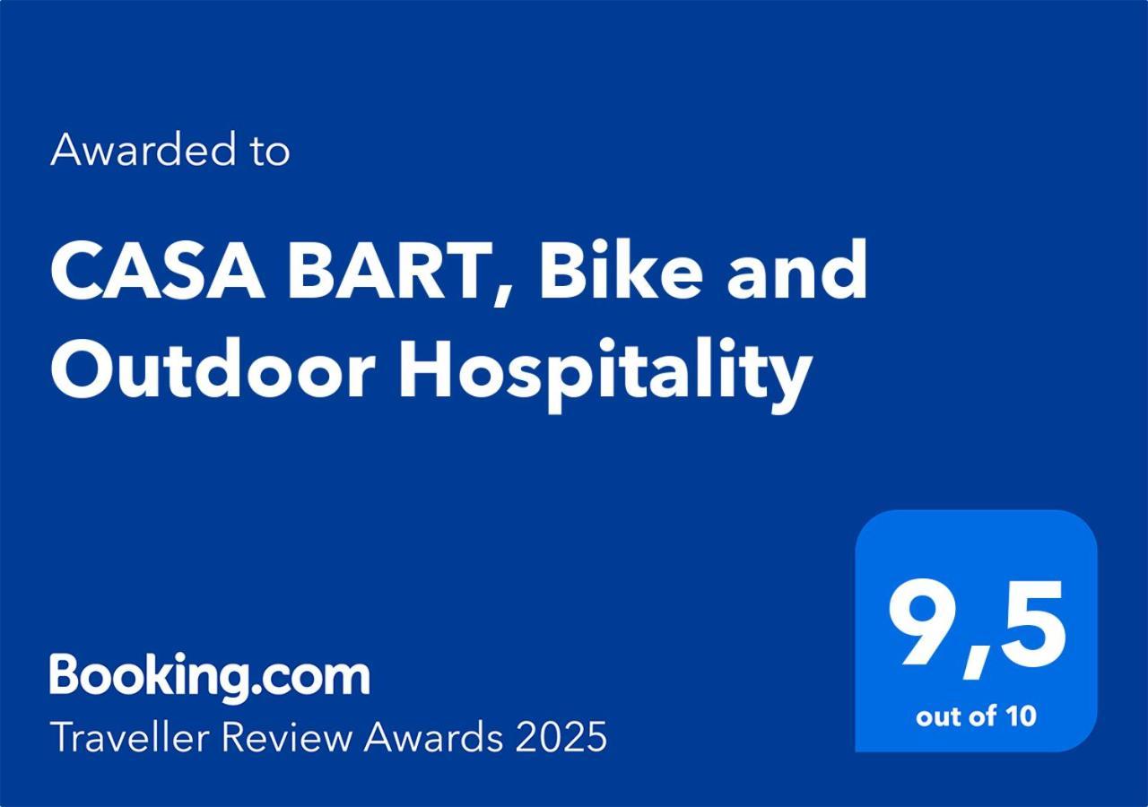 Отель Casa Bart, Bike And Outdoor Hospitality Villar San Costanzo Экстерьер фото